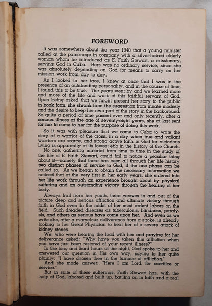 Highways and Hedges or The Life of E. Faith Stewart by Grace G. Henry (Acceptable, 1975, HC, 300 pages, Tracts of Truth)