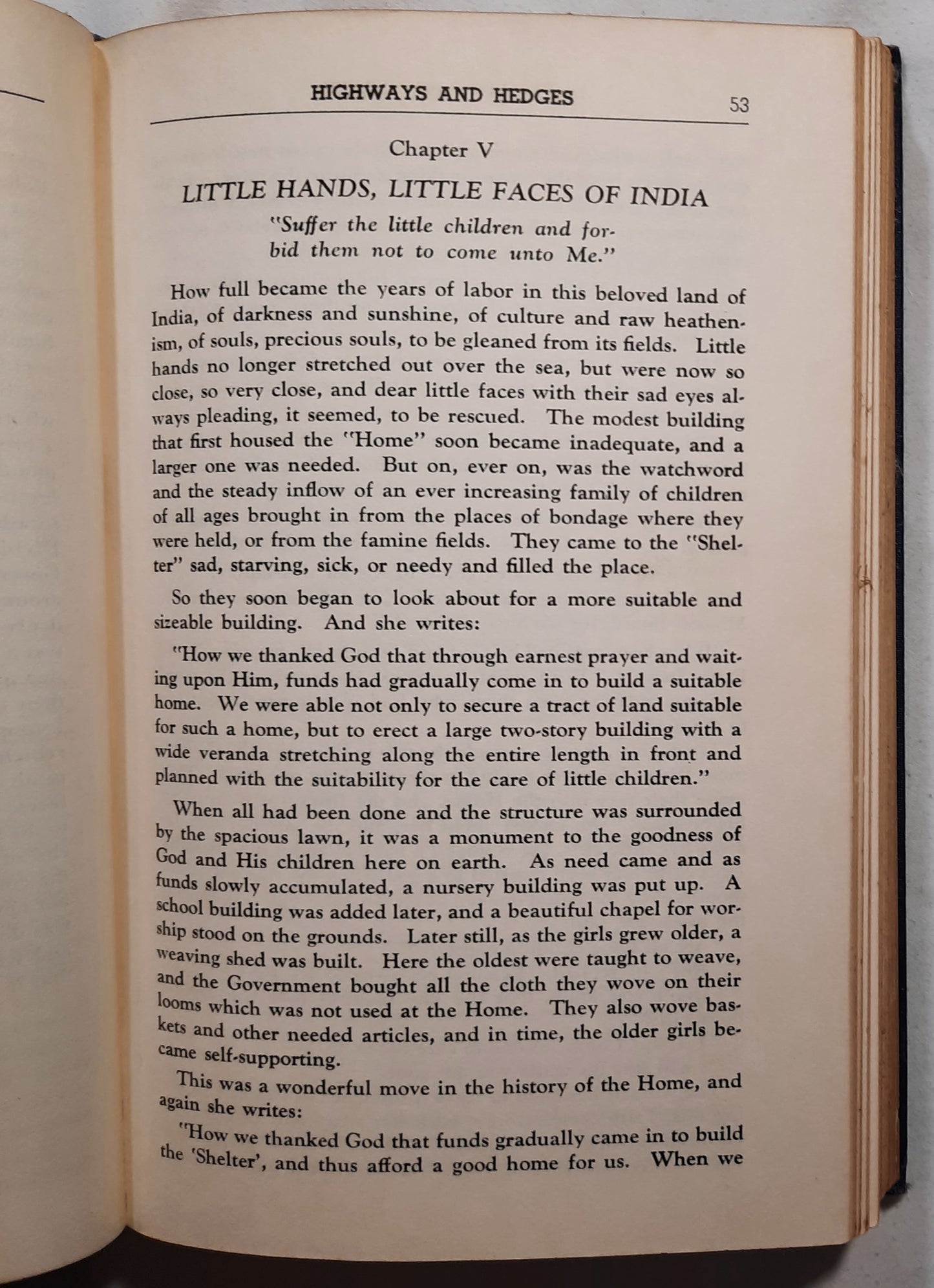 Highways and Hedges or The Life of E. Faith Stewart by Grace G. Henry (Acceptable, 1975, HC, 300 pages, Tracts of Truth)