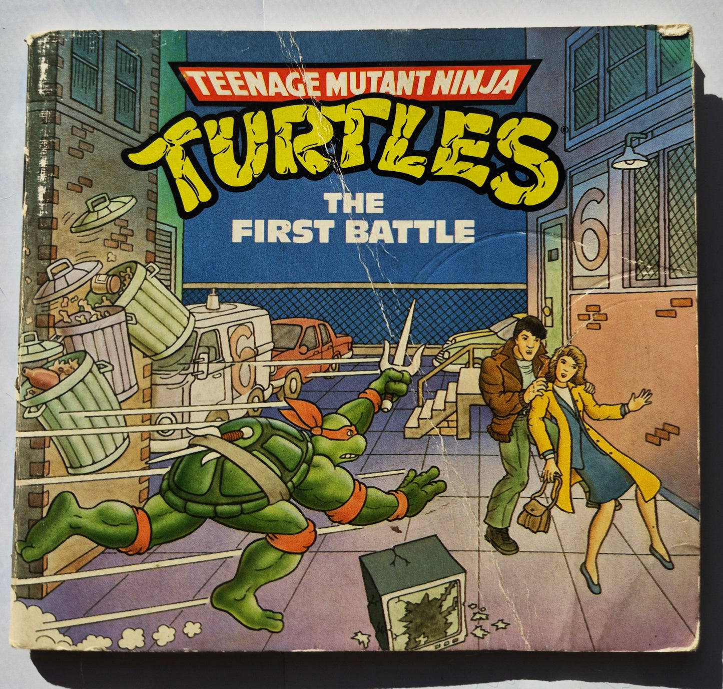 TMNT: The First Battle by Crystal Herman; Larry Daste (Good, 1990, Pbk, 31 pages, Mirage Studios)