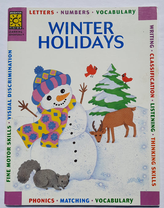 Winter Holidays by Catherine Hernandez (Very good, 1995, Pbk, 24 pages, Brighter Vision)