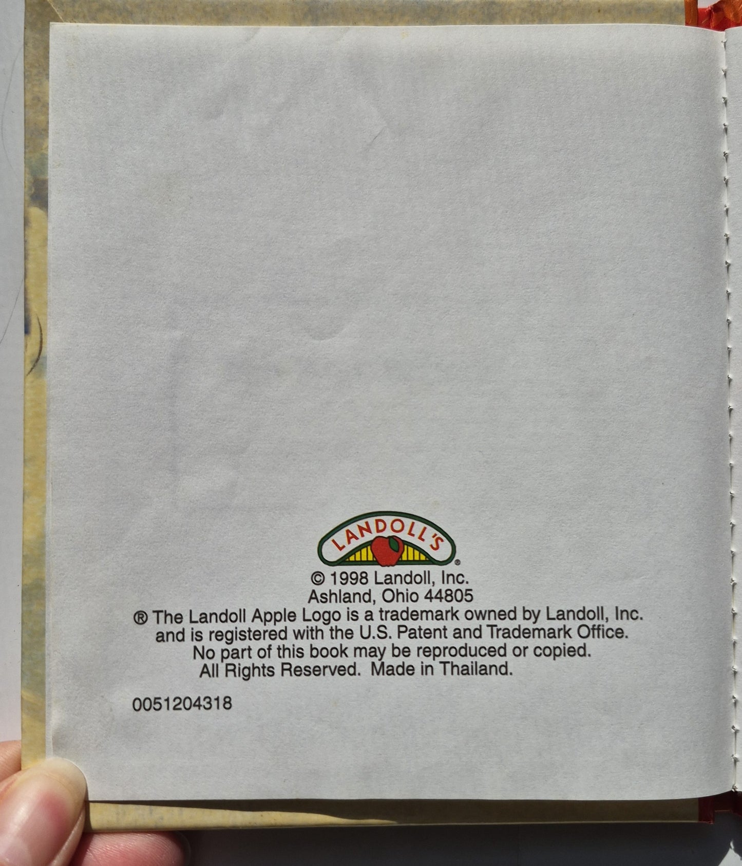 Yee Haw! A Bear's Vacation by Tracey Herrold; Alexandra Lee (Very good, 1998, HC, 24 pages, Landoll Inc.)