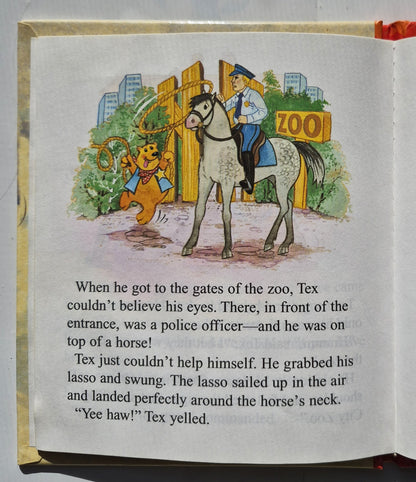 Yee Haw! A Bear's Vacation by Tracey Herrold; Alexandra Lee (Very good, 1998, HC, 24 pages, Landoll Inc.)