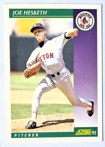 Hesketh Joe Boston Red Sox Pitcher #359 Score '92 Baseball Card