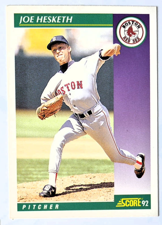 Scott Bailes California Angels Relief Pitcher 1992 Score #331 Baseballkarte (Exzellent)