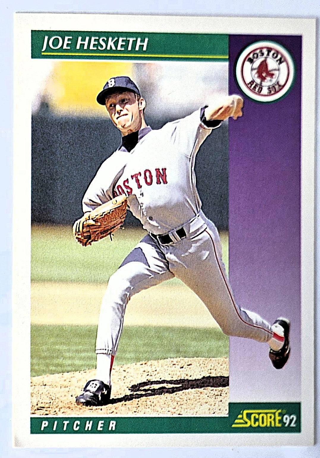 Hesketh Joe Boston Red Sox Pitcher #359 Score '92 Baseball Card