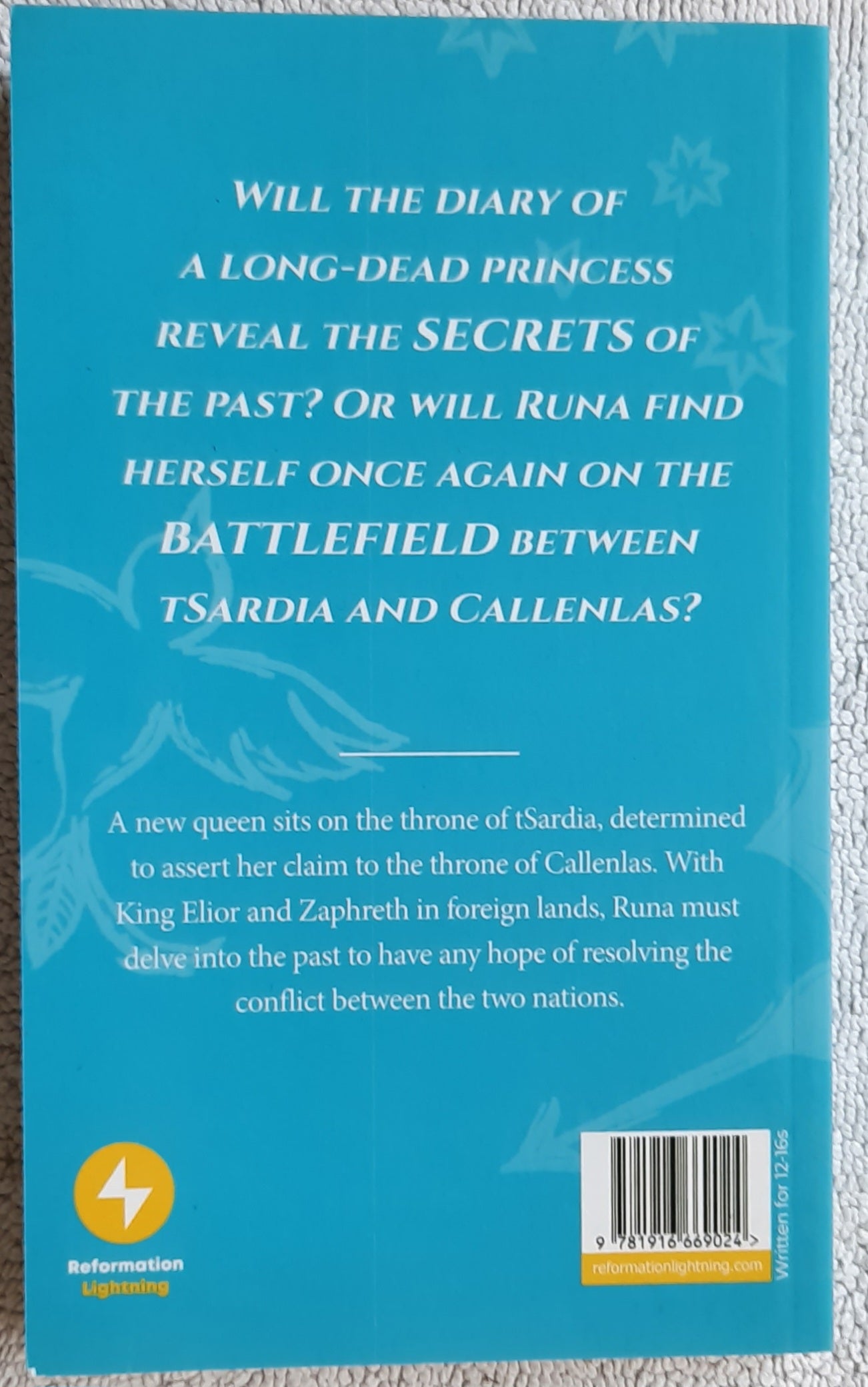 The Water Maiden of Lealos by H.R. Hess (Callenlas Chronicles #3, New, 2023, Pbk, 111 pages, Reformation Lightning)