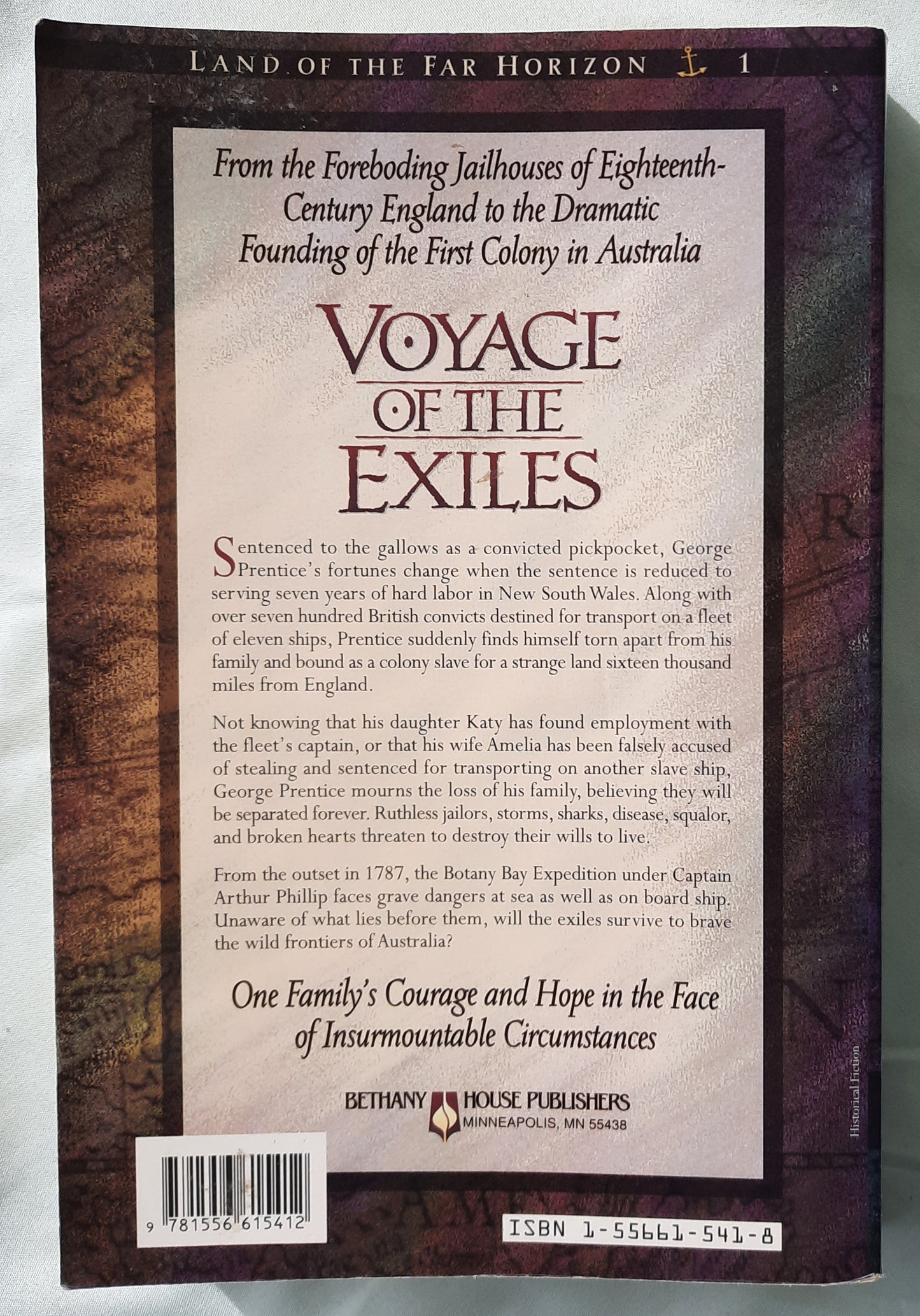 Voyage of the Exiles by Patricia Hickman (Land of the Far Horizon #1, Good, 1995, Pbk, 320 pages, Bethany House)