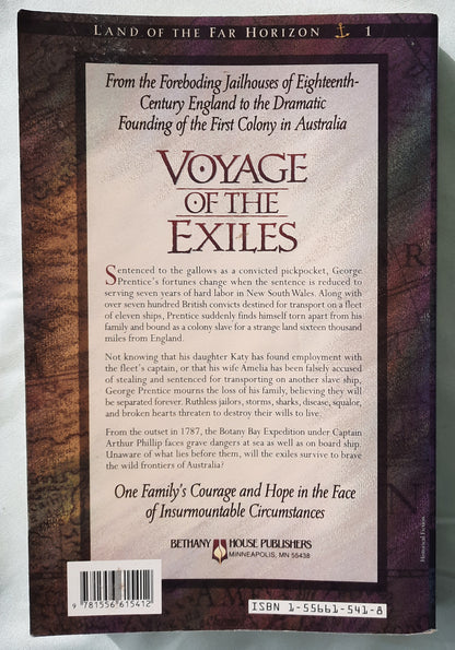 Voyage of the Exiles by Patricia Hickman (Land of the Far Horizon #1, Good, 1995, Pbk, 320 pages, Bethany House)