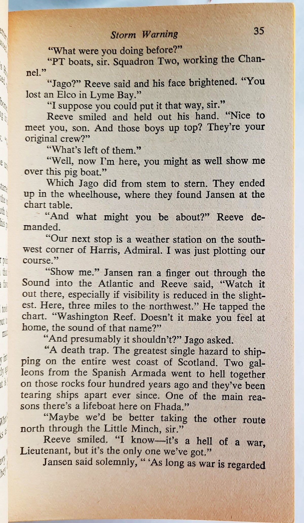Alerta de tormenta de Jack Higgins (Bueno, 1977, Tapa blanda, 276 páginas, Bantam Books)