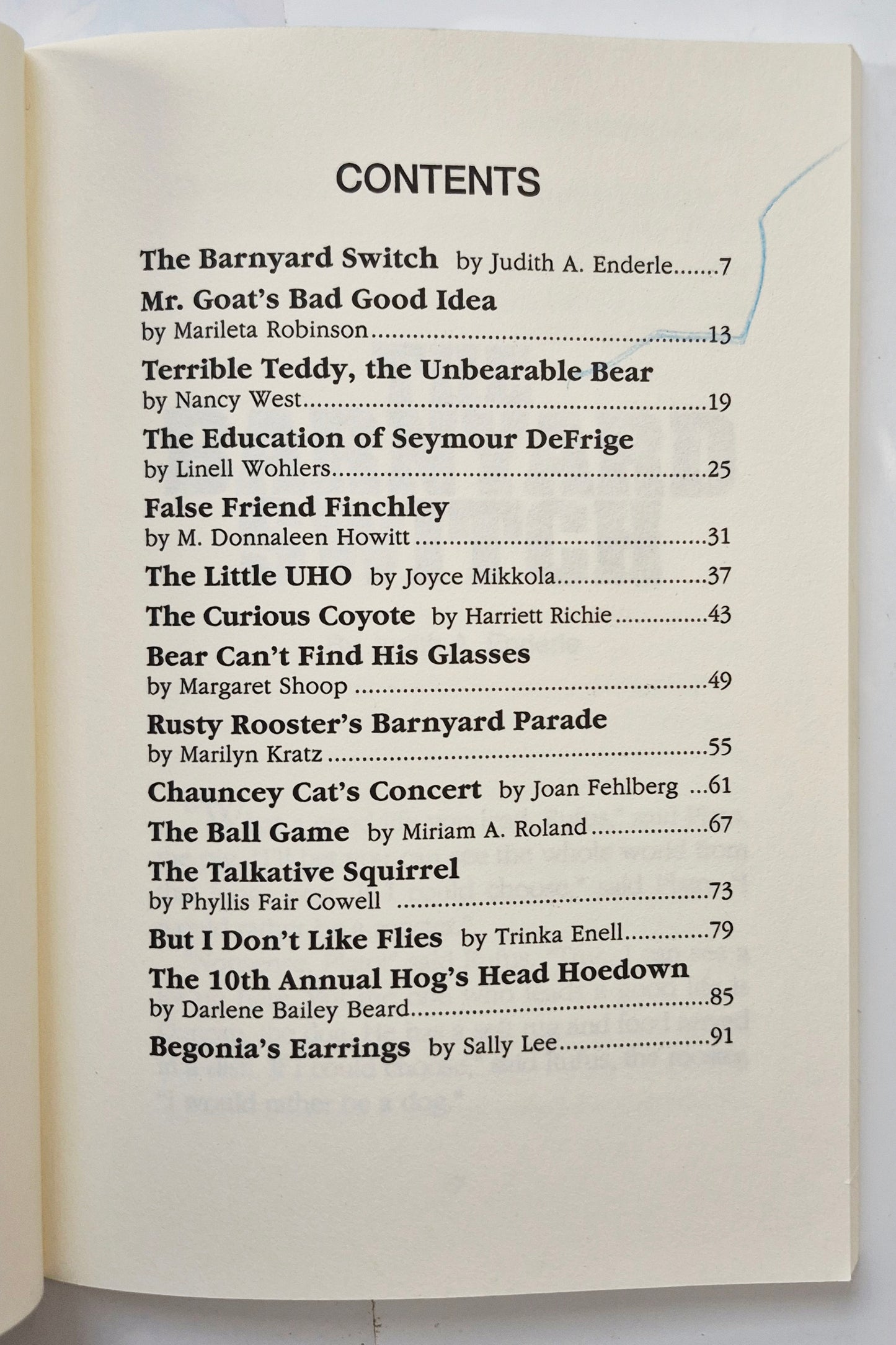 Animal Escapades: The Barnyard Switch by Highlights for Children (Very good, 1995, Pbk, 96 pages)