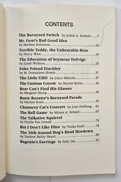 Animal Escapades: The Barnyard Switch by Highlights for Children (Very good, 1995, Pbk, 96 pages)