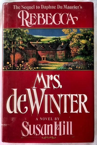 Mrs. deWinter by Susan Hill (Very good,  1993, HC, 349 pages, William Morrow & Co.)