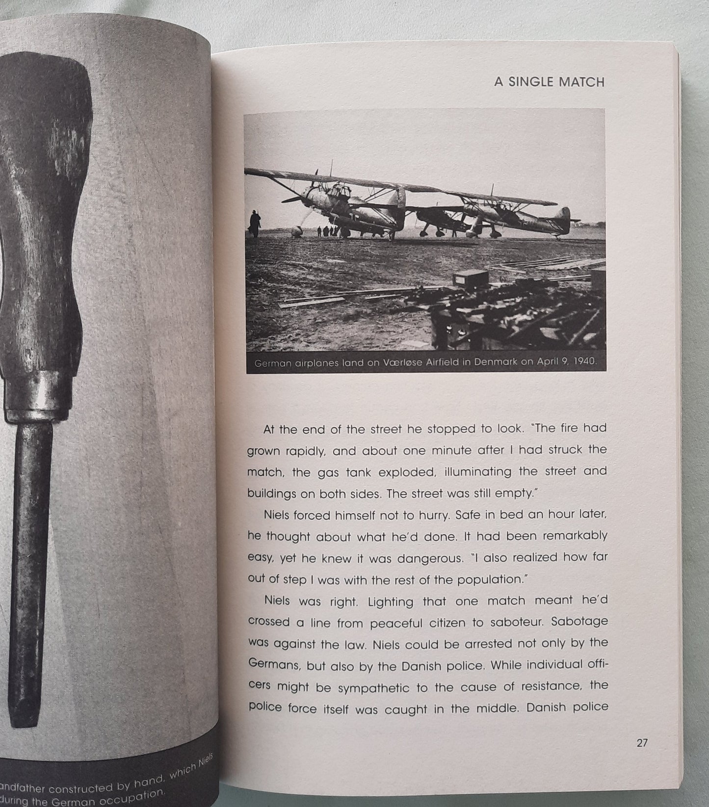 Courage & Defiance: Stories of Spies, Saboteurs, and Survivors in World War II Denmark by Deborah Hopkinson (Like new, 2015, Pbk, 339 pages, Scholastic)