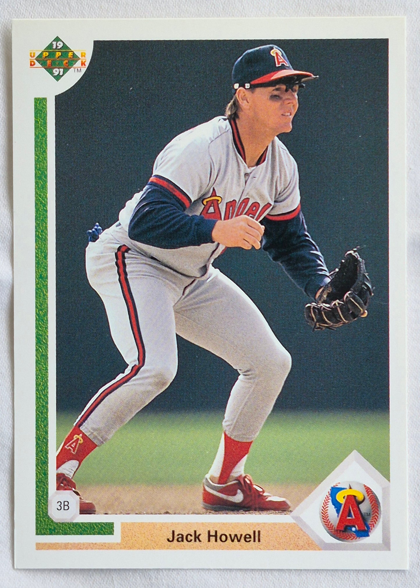 Howell Jack California Angels 3rd Base #213 Upper Deck 1991 Baseball Card