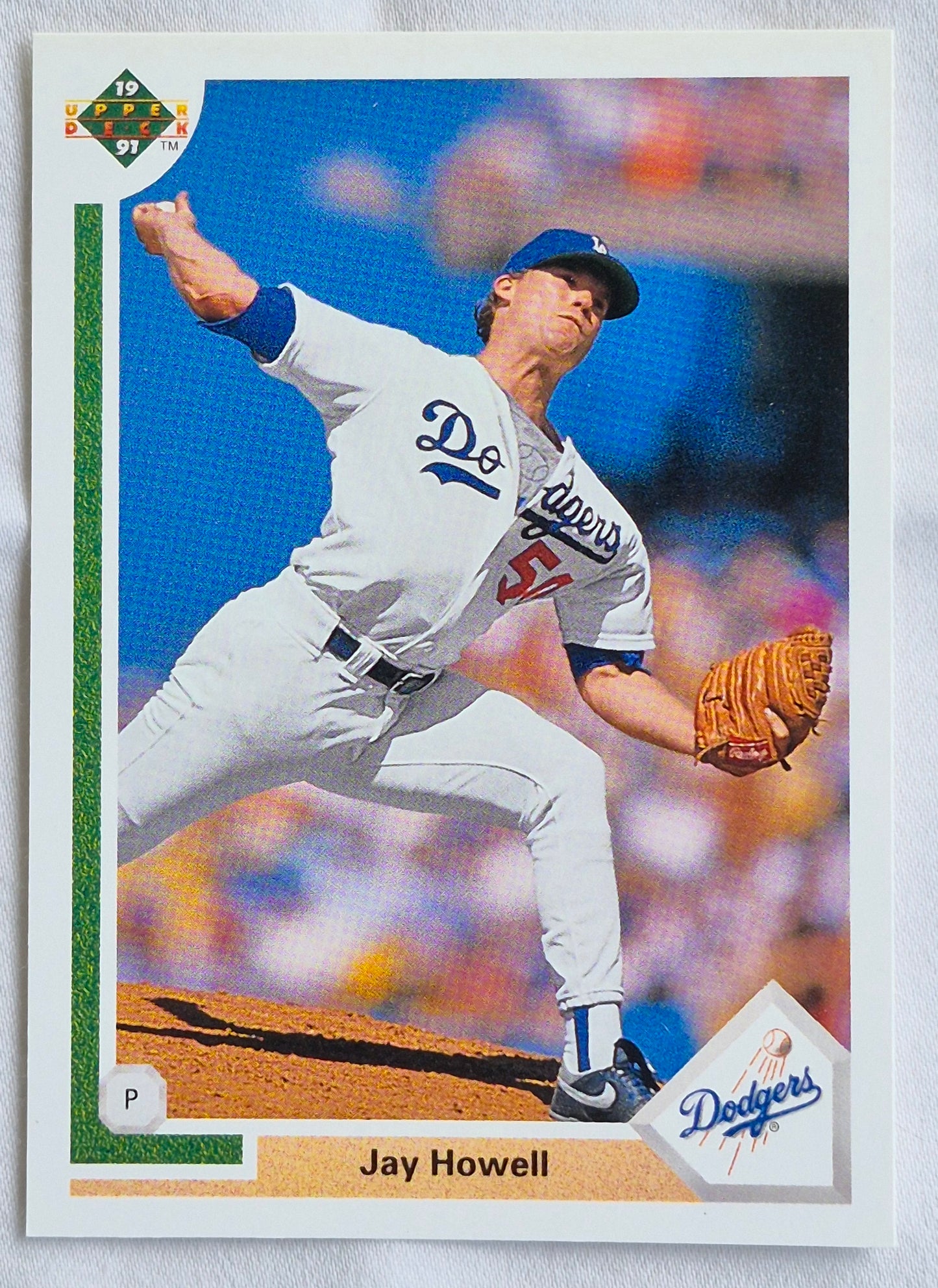 Howell Jay LA Dodgers Pitcher #558 Upper Deck 1991 Baseball Card