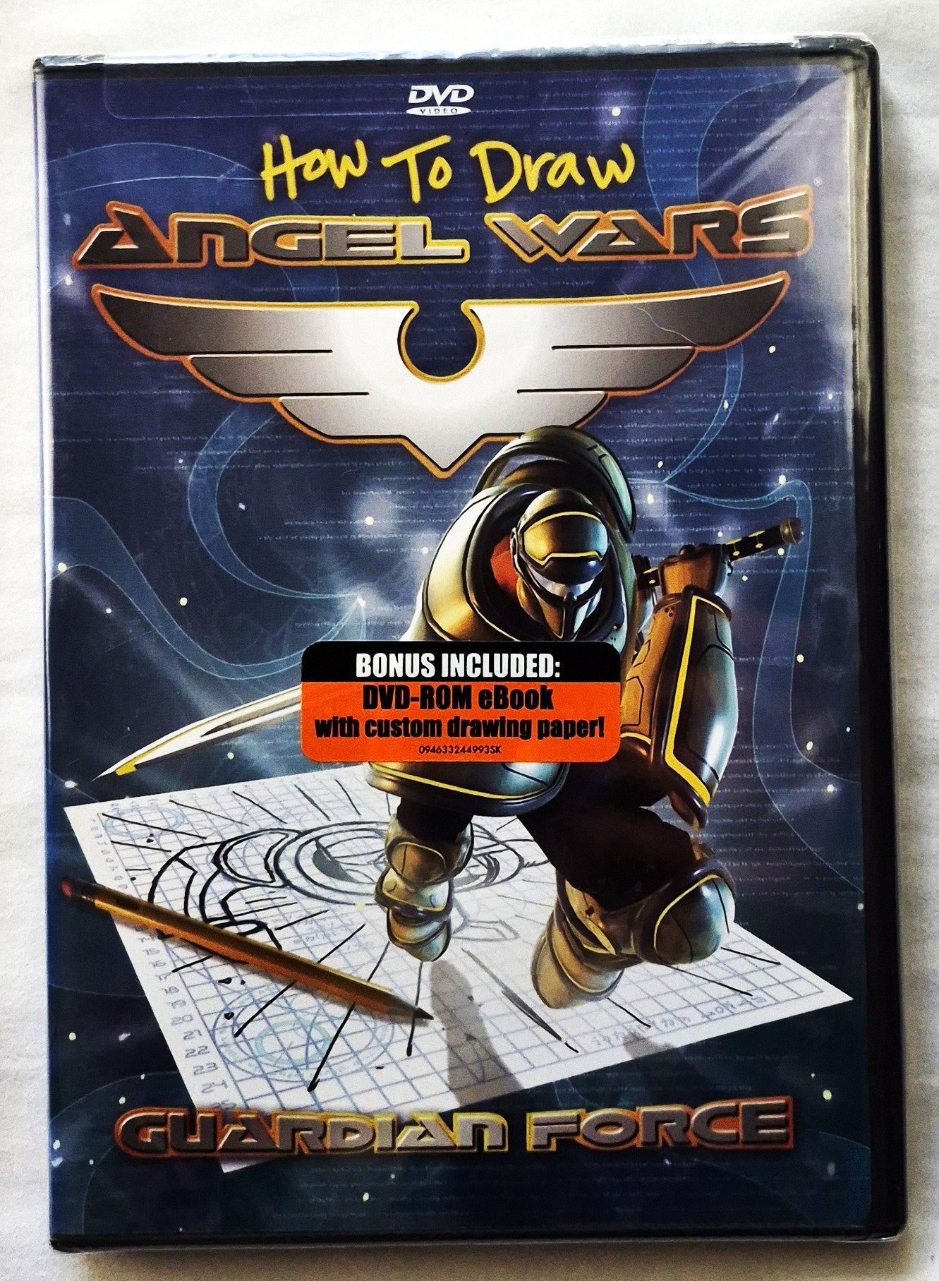 How to Draw Angel Wars Guardian Force DVD (New, 2005, TeleStory Toons)