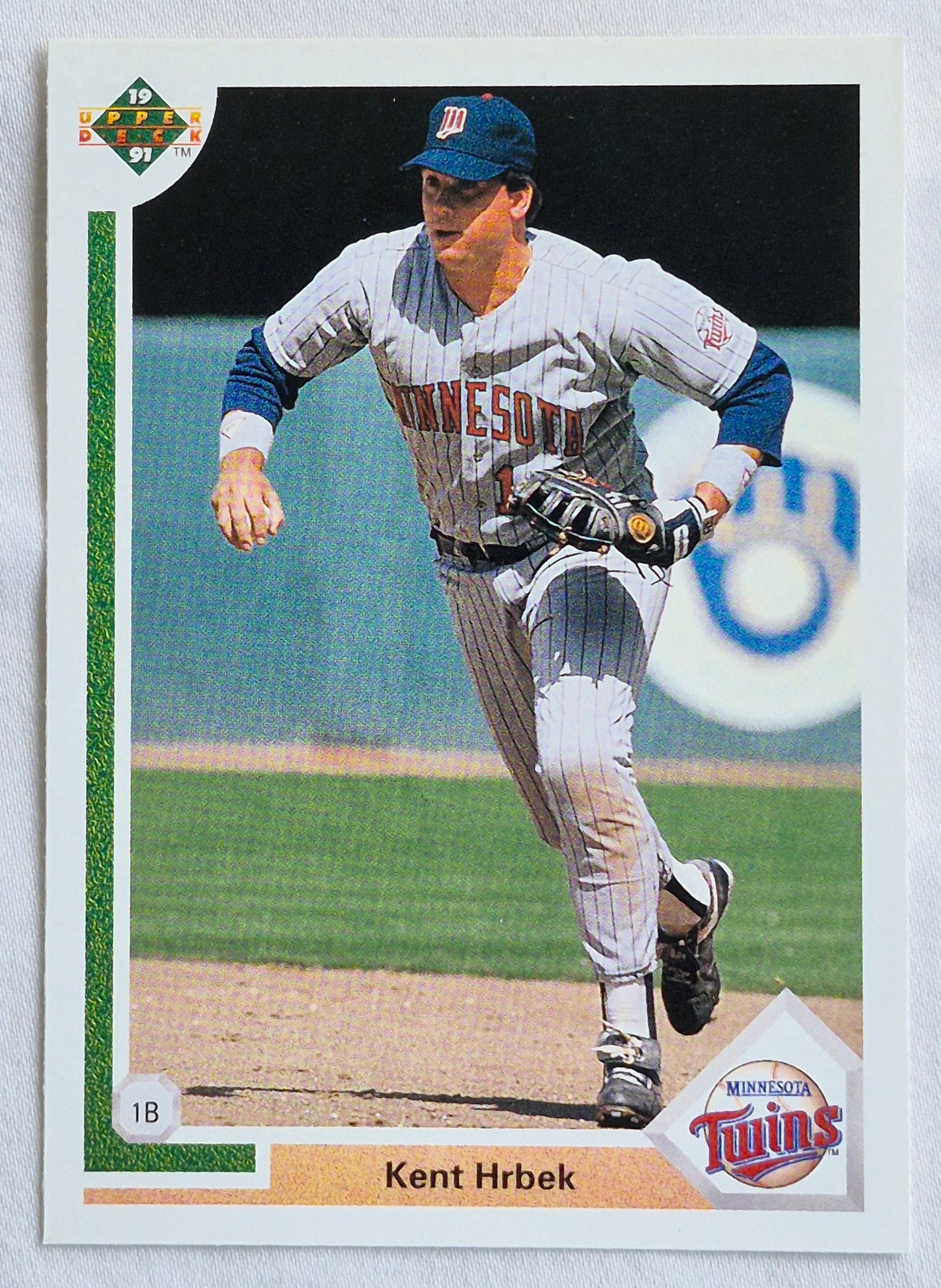 Hrbek Kent Minnesota Twins 1st Base #167 Upper Deck 1991 Baseball Card