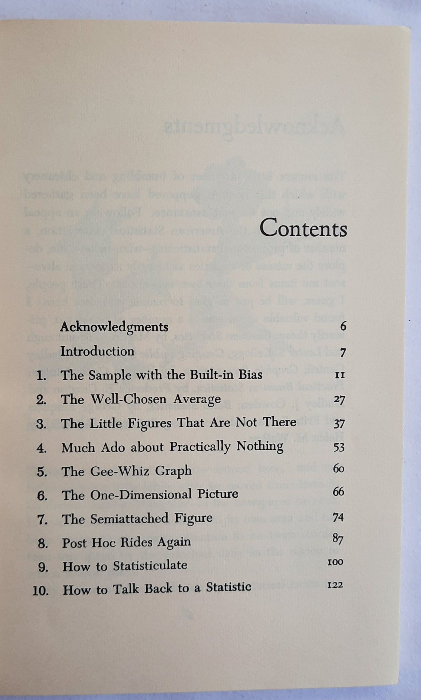 How to Lie With Statistics by Darrell Huff; Irving Geis (Very Good, 1954, Pbk, 142 pages, WW Norton)