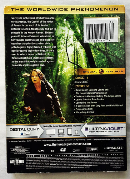 Die Tribute von Panem – The Hunger Games – 2-Disc DVD + Digital Copy (Sehr gut, 2012, PG-13, Lionsgate)