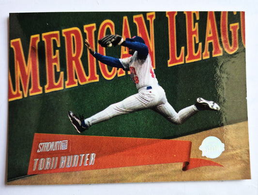 TOPPS 2000 Stadium Club Torii Hunter Minnesota Twins #118 Baseballkarte TOPPS