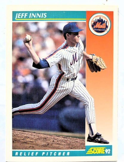Scott Bailes California Angels Relief Pitcher 1992 Score #331 Baseballkarte (Exzellent)