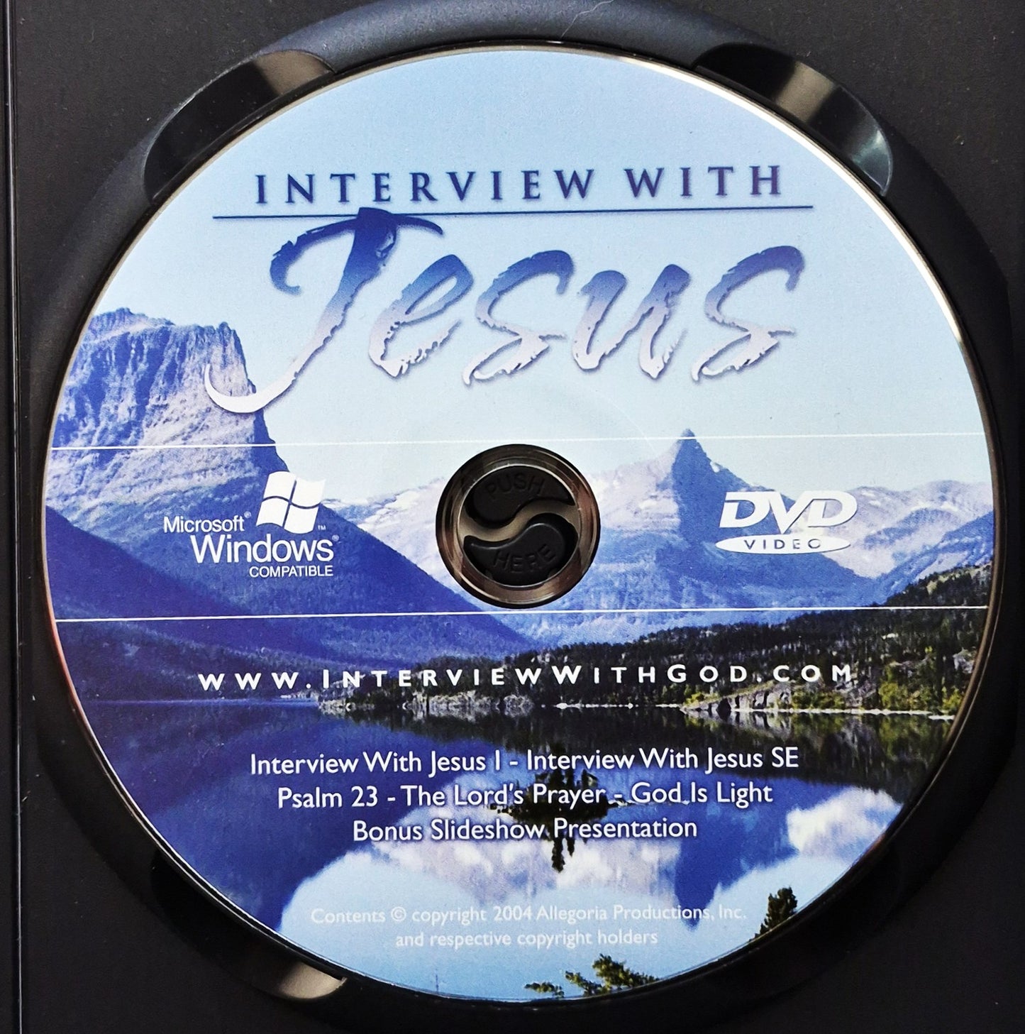 Interview with Jesus DVD (Like new, 2004, Region 1, Color, Stereo, Full Screen, Allegoria Productions)