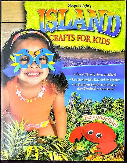 Gospel Light's Island Crafts for Kids (VBS, New, Pbk, 2006) Reproducible!