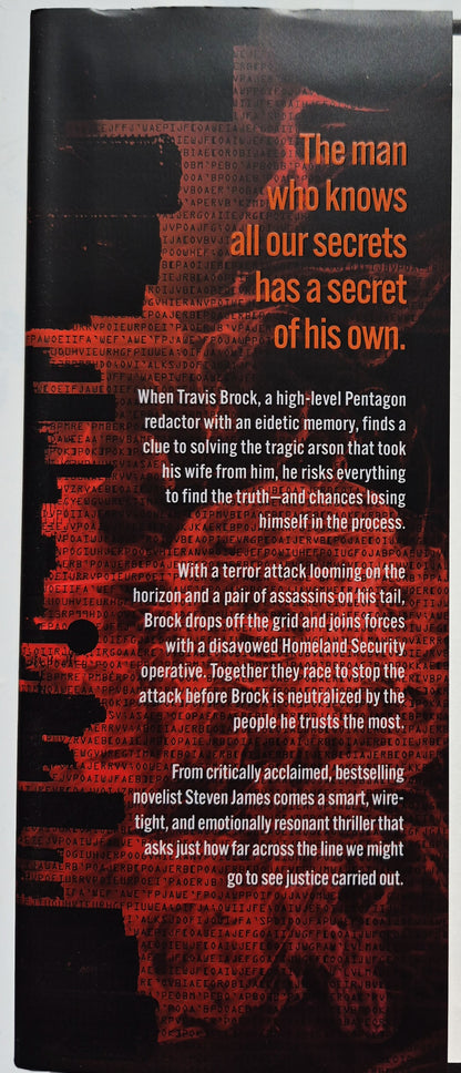 Broker of Lies by Steven James (Travis Brock #1, New, 2023, HC, 403 pages, Tyndale Fiction)