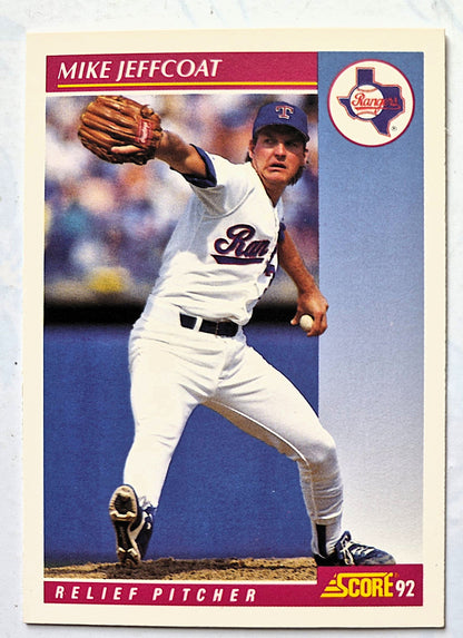 Scott Bailes California Angels Relief Pitcher 1992 Score #331 Baseballkarte (Exzellent)