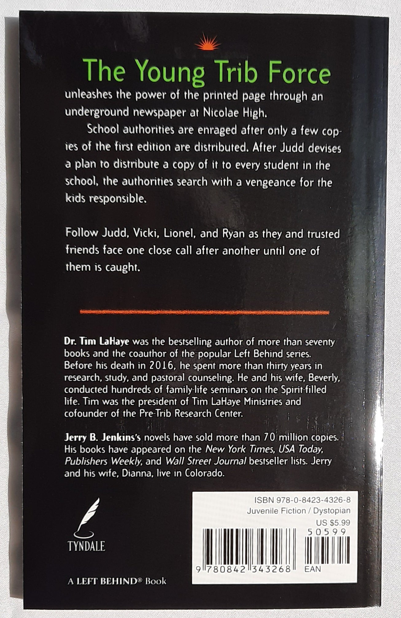 Left Behind the Kids: The Underground #6 by Jerry B. Jenkins; Tim LaHaye (New, 1999, Pbk, 111 pages, Tyndale)