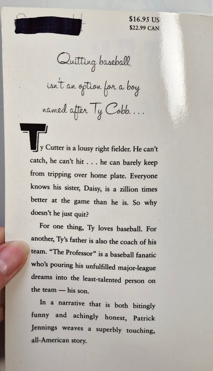 Out Standing in My Field by Patrick Jennings (Uncorrected Proof, Very good, 2005, Pbk, 165 pages, Scholastic Press)