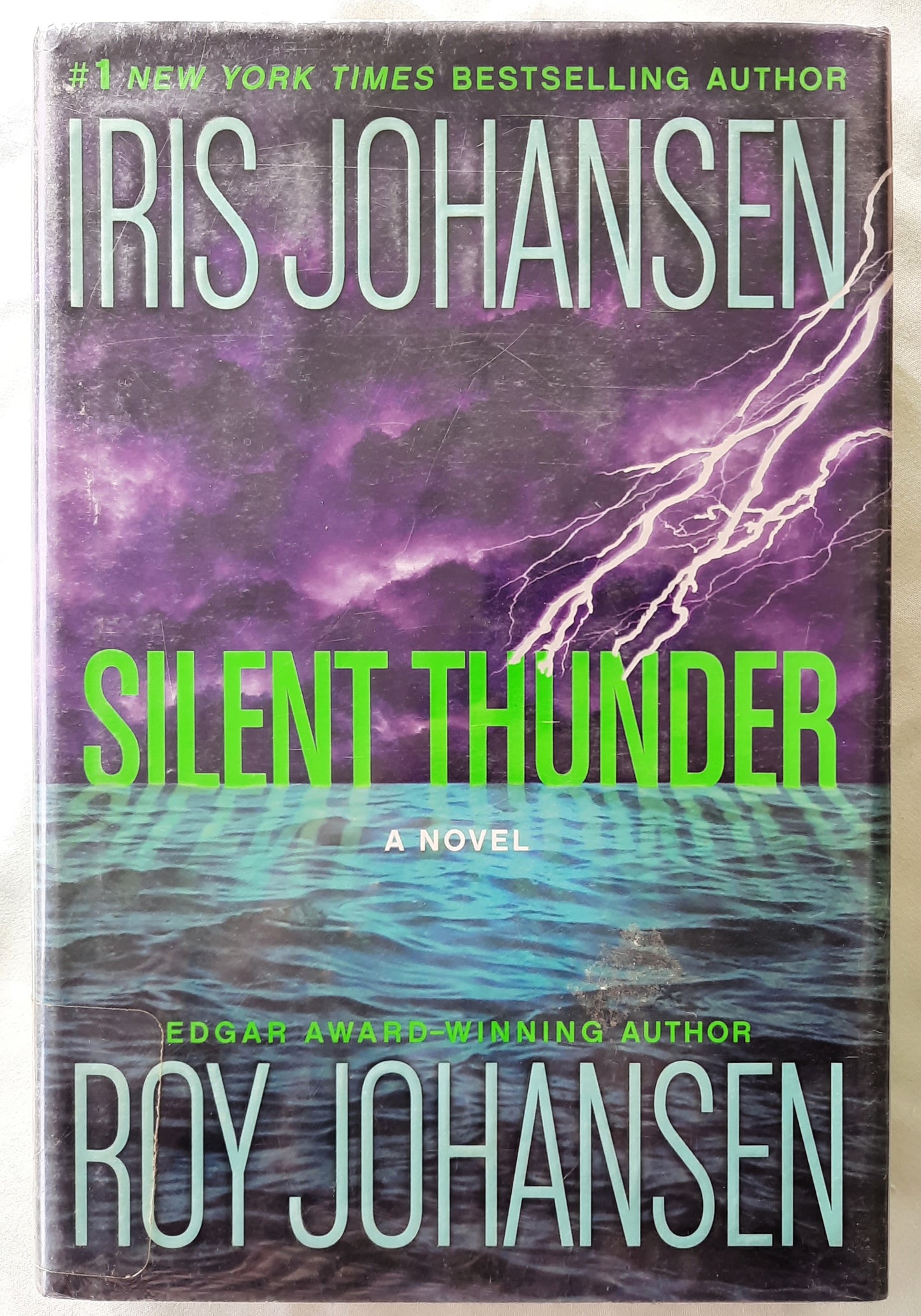 Silent Thunder by Iris Johansen; Roy Johansen (Hannah Bryson #1, Good, HC, 2008, St. Martin's Press, 403 pages)