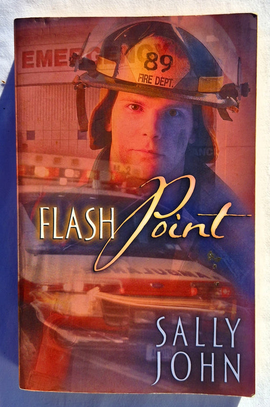 Flash Point #2 by Sally John (In a Heartbeat; Good, 2004, Pbk, 350 pages, Harvest House Publishers)
