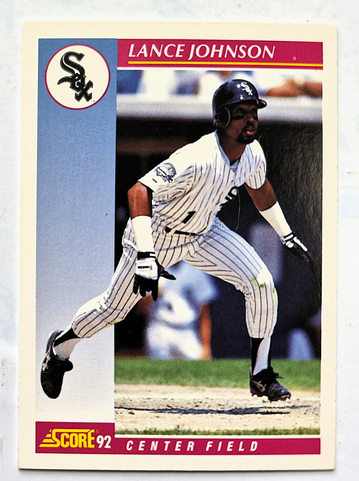 Johnson Lance Chicago White Sox Center Field #146 Score '92 Baseball Card