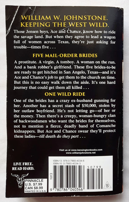 Those Jensen Boys! Ride the Savage Land by William W. Johnstone; J.A. Johnstone (Good, 2018, PBK, 378 pages, Kensington Books)