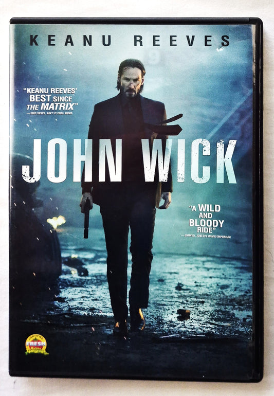 John Wick DVD (Sehr gut, 2015, FSK 16, Widescreen, Thunder Road, 1 Stunde 41 Minuten)