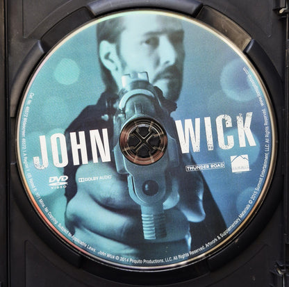 John Wick DVD Movie (Very good, 2015, Rated R, Widescreen, Thunder Road, 1 hour 41 minutes)