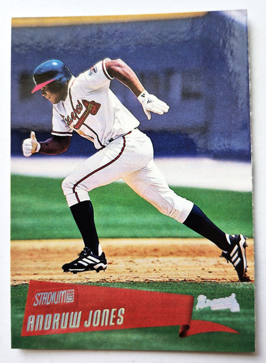 2000 Stadium Club Andruw Jones Atlanta Braves #72 Baseballkarte TOPPS