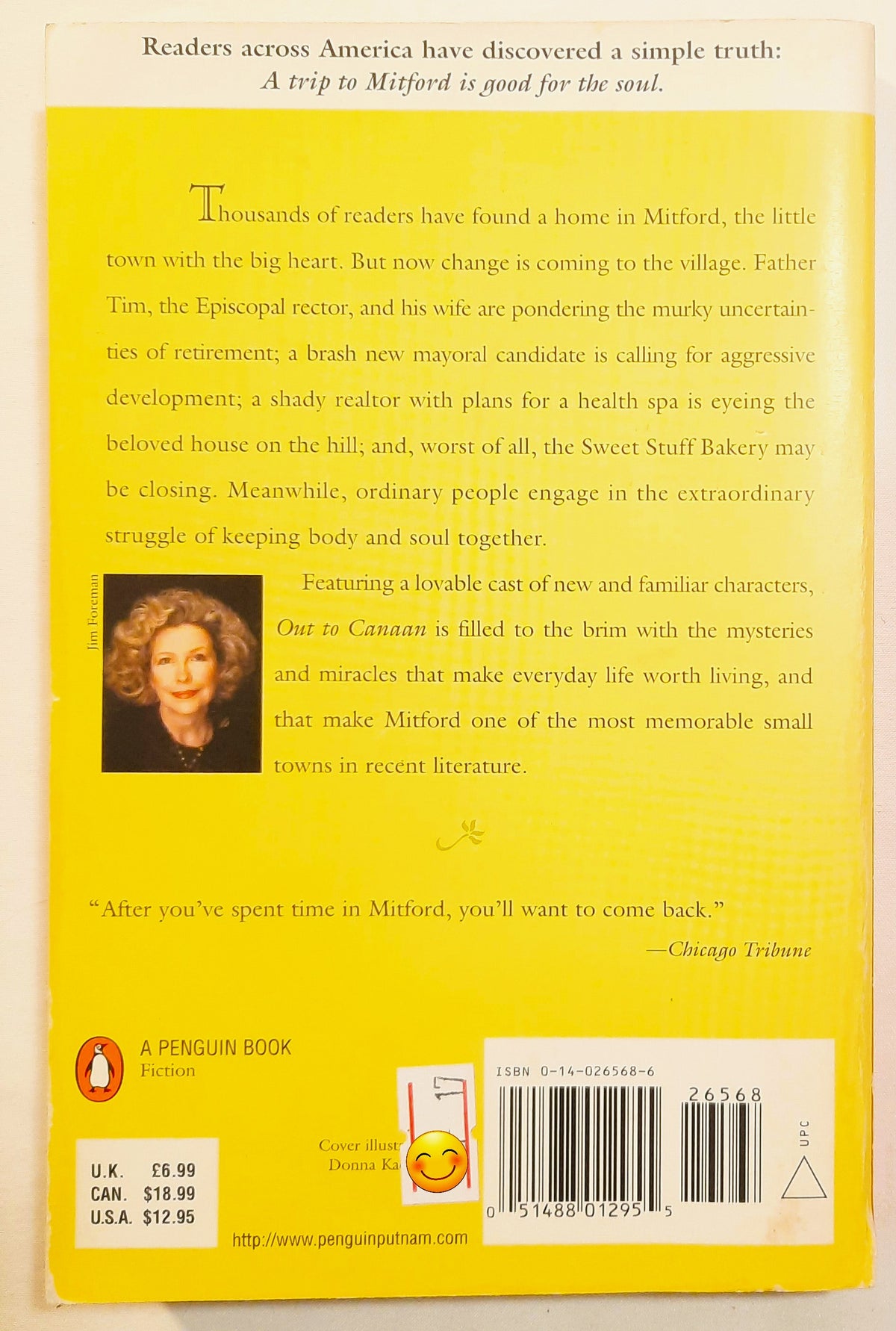 Out to Canaan von Jan Karon (Mitford Years #4, Gut, 1997, Taschenbuch, 352 Seiten, Penguin)