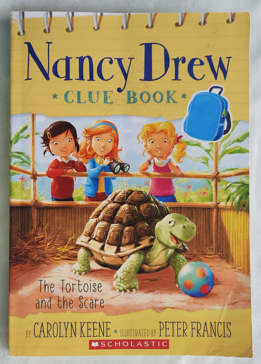 Nancy Drew Clue Book: The Tortoise and the Scare by Carolyn Keene (Very Good, 2019, Pbk, 80 pages, Scholastic)