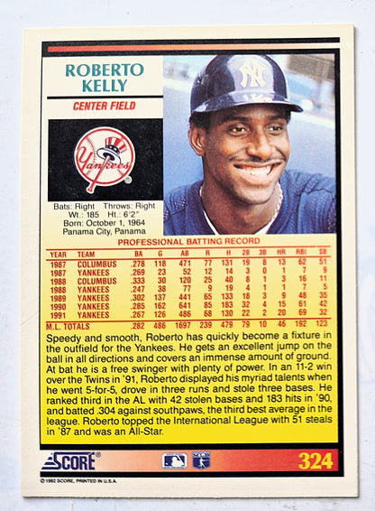 Scott Bailes California Angels Relief Pitcher 1992 Score #331 Baseballkarte (Exzellent)