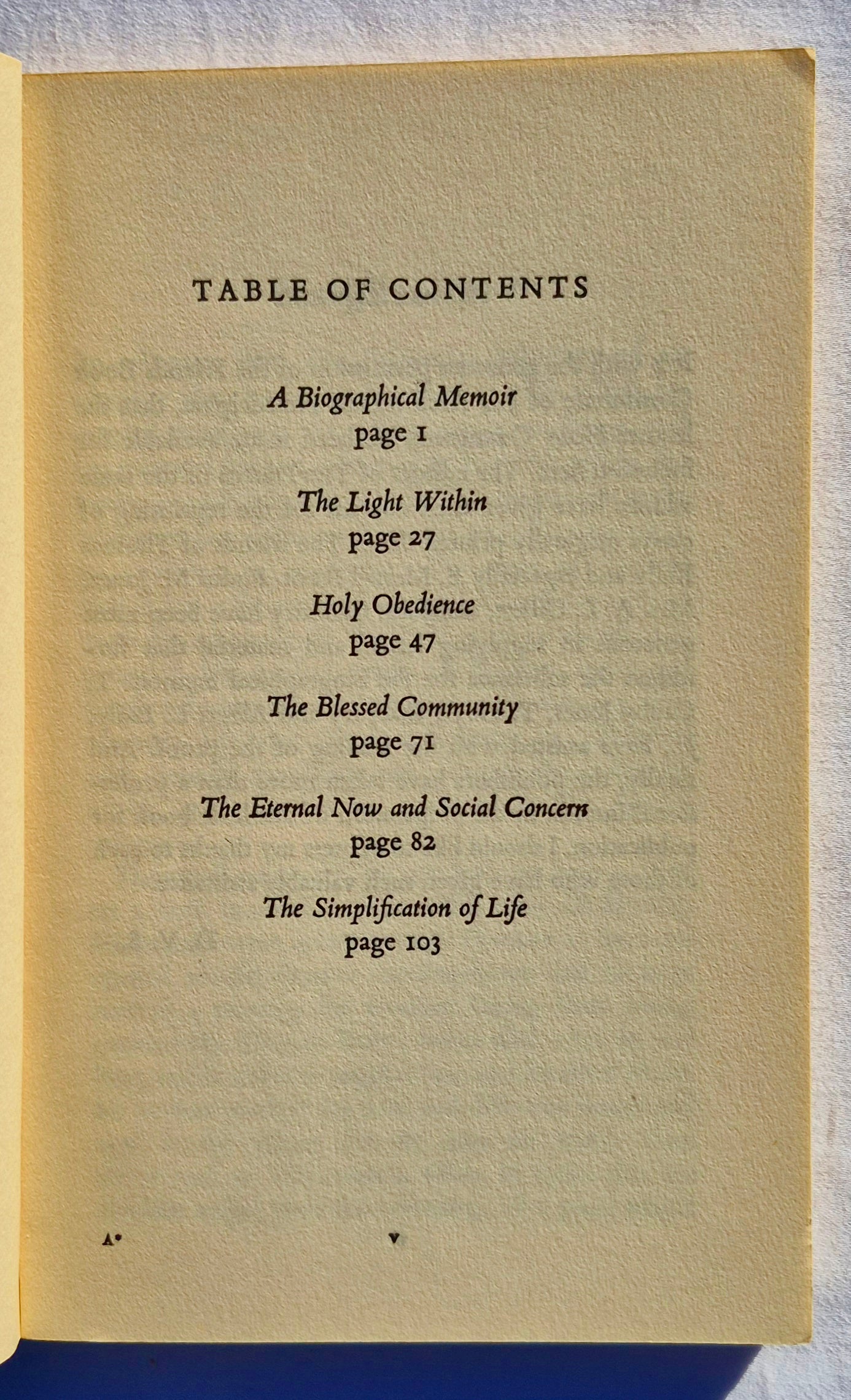 A Testament of Devotion by Thomas R. Kelly (Very good, 1961, HC, 114 pages, Hodder and Stoughton-London)
