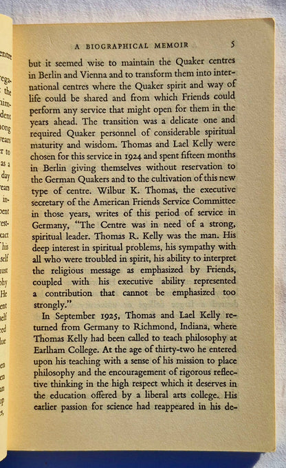 A Testament of Devotion by Thomas R. Kelly (Very good, 1961, HC, 114 pages, Hodder and Stoughton-London)