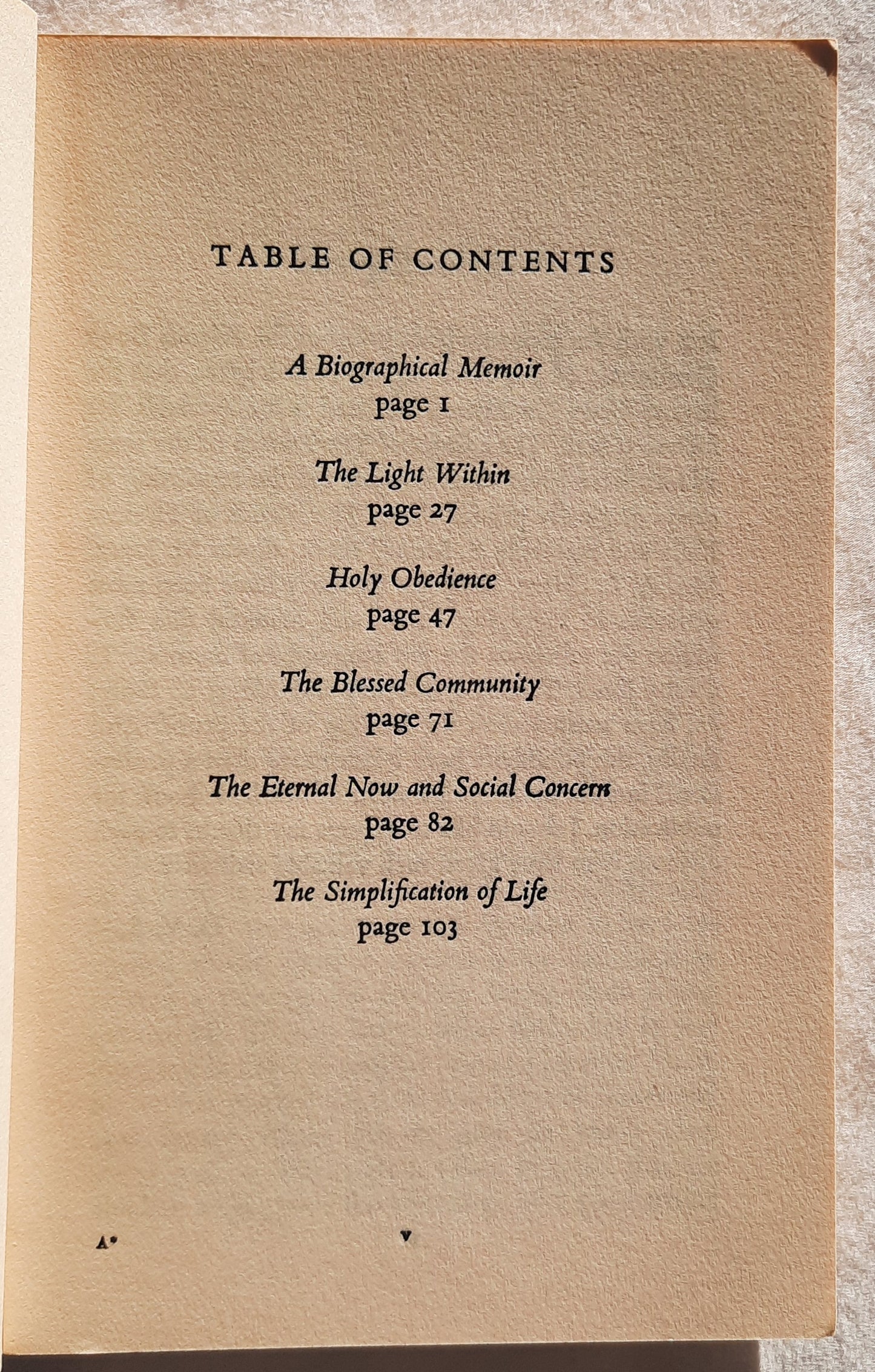 A Testament of Devotion by Thomas R. Kelly (Very good, 1961, HC, 114 pages, Hodder and Stoughton-London)