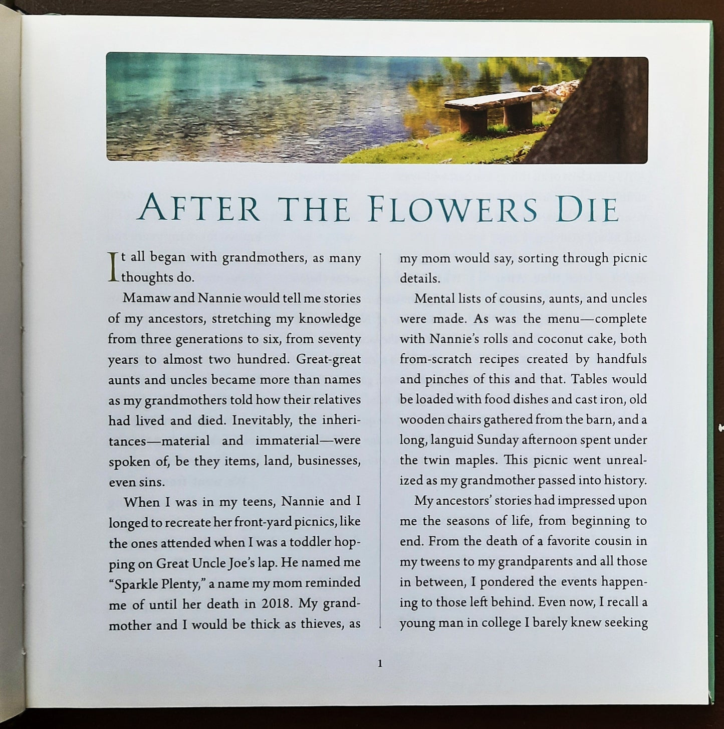 After the Flowers Die: Encouragement for Walking Through Life After Loss by Renee Leonard Kennedy (New, 2022, HC, 140 pages, End Game Press)