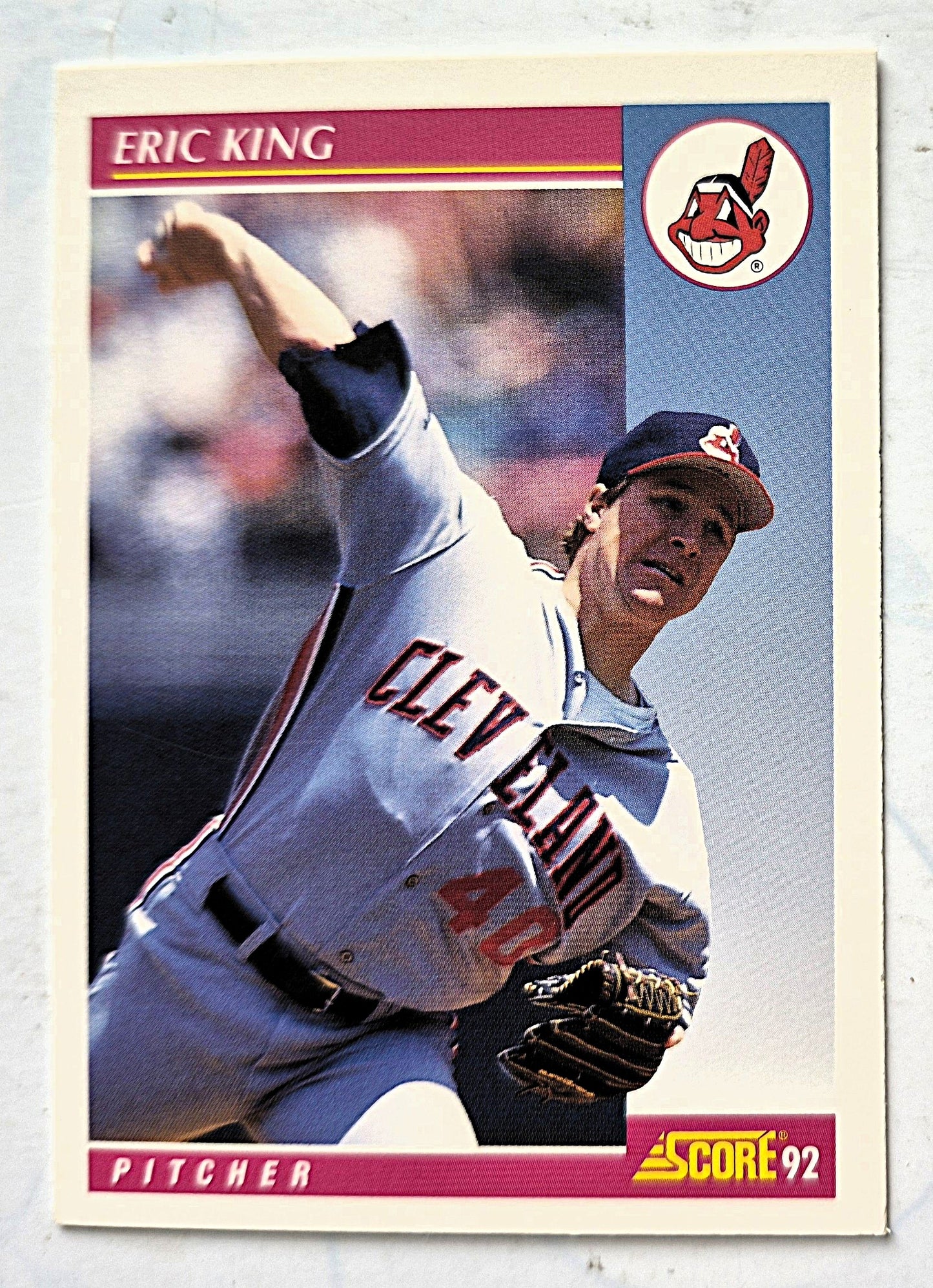 Scott Bailes California Angels Relief Pitcher 1992 Score #331 Baseballkarte (Exzellent)