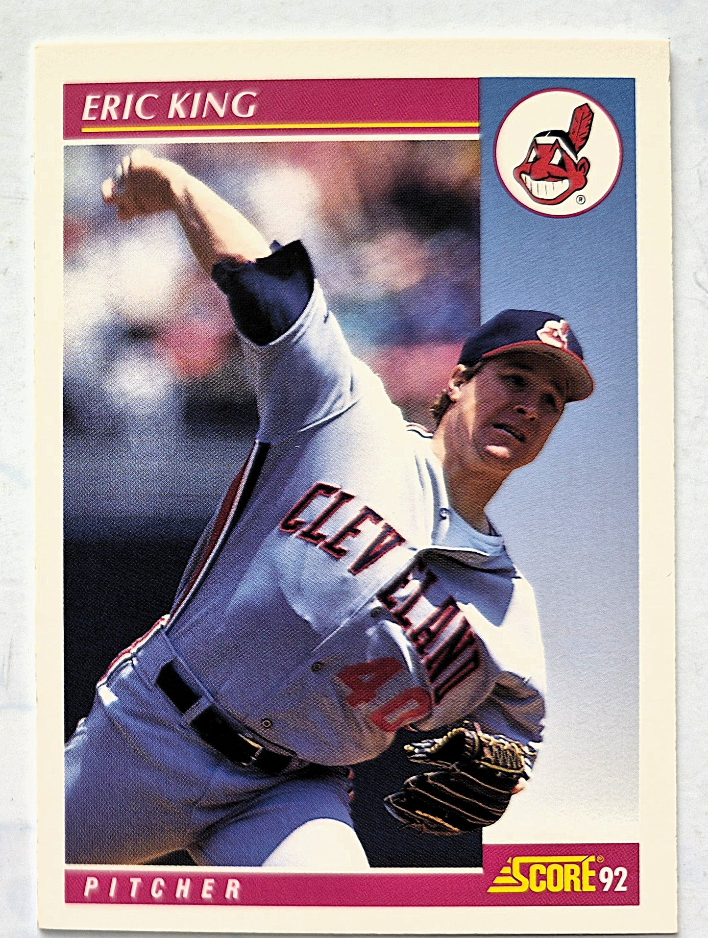 Scott Bailes California Angels Relief Pitcher 1992 Score #331 Baseballkarte (Exzellent)