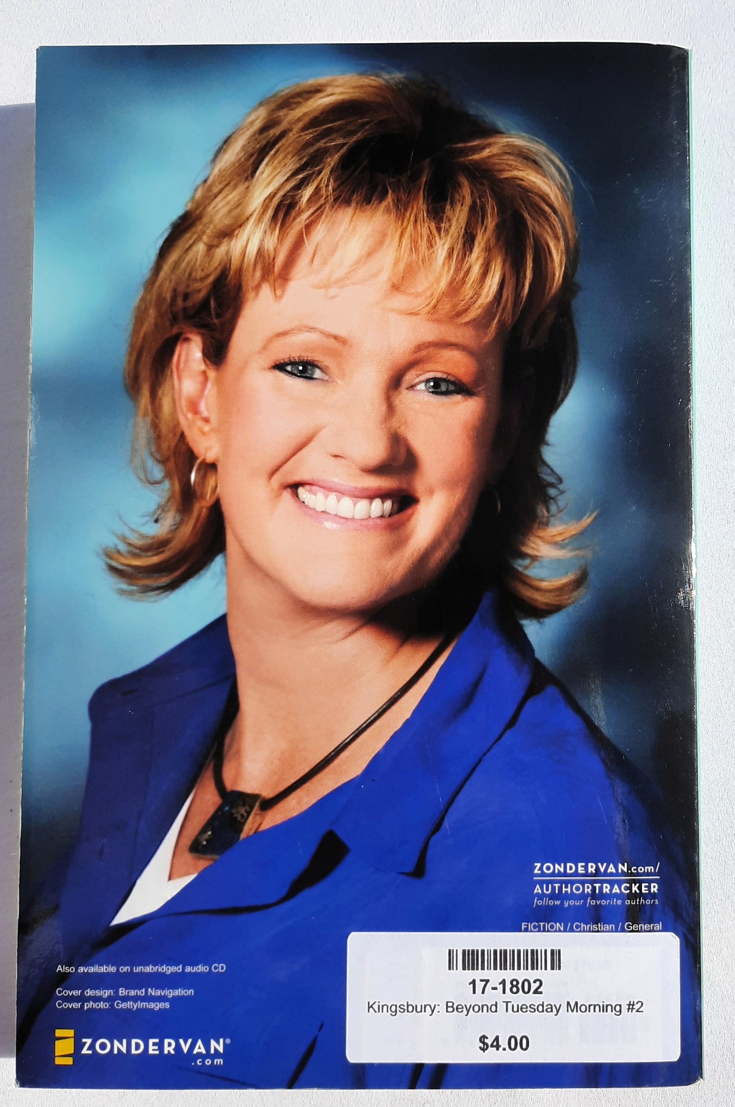 Beyond Tuesday Morning #2 by Karen Kingsbury (9/11 series, Very good, 2004, Pbk, 313 pages, Zondervan)