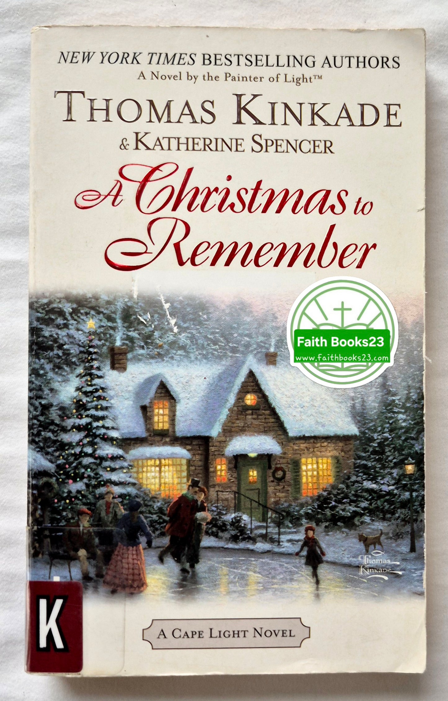 A Christmas to Remember von Thomas Kinkade; Katherine Spencer (Cape Light #5, Gut, 2008, Tb, 266 Seiten, Jove)