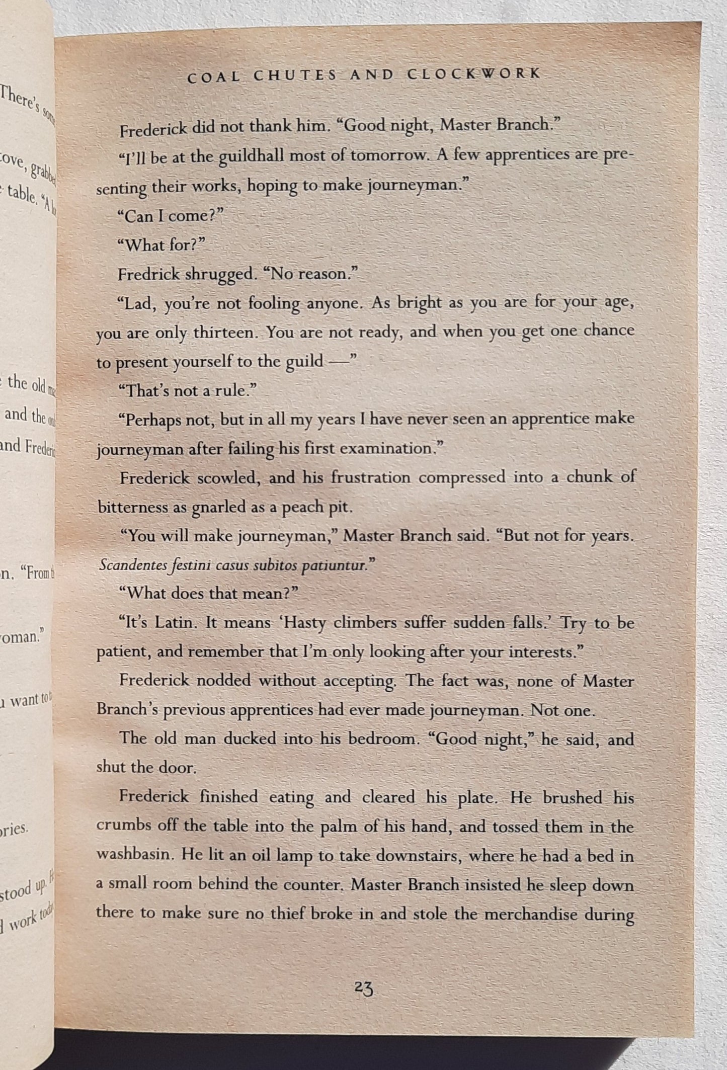 The Clockwork Three by Matthew J. Kirby (Very good, 2011, Pbk, 400 pages, Scholastic)